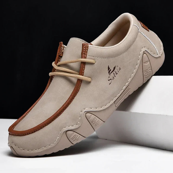 LAURENT MONACO | CHAUSSURES ORTHOPÉDIQUES EN CUIR À AJUSTEMENT PRÉCIS