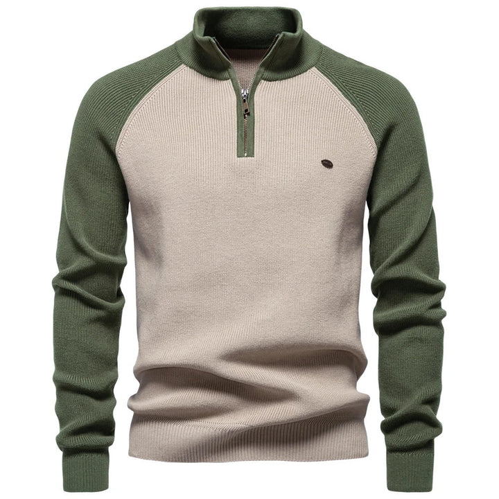 William | Pull quart zip pour homme