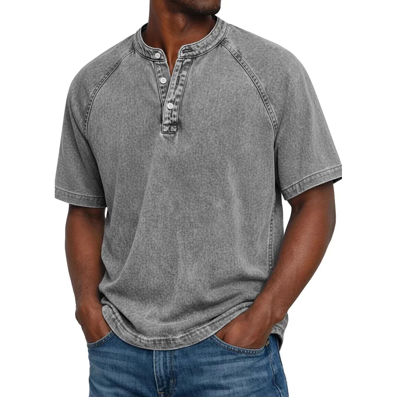 Jules | Chemise vintage à boutons pour homme
