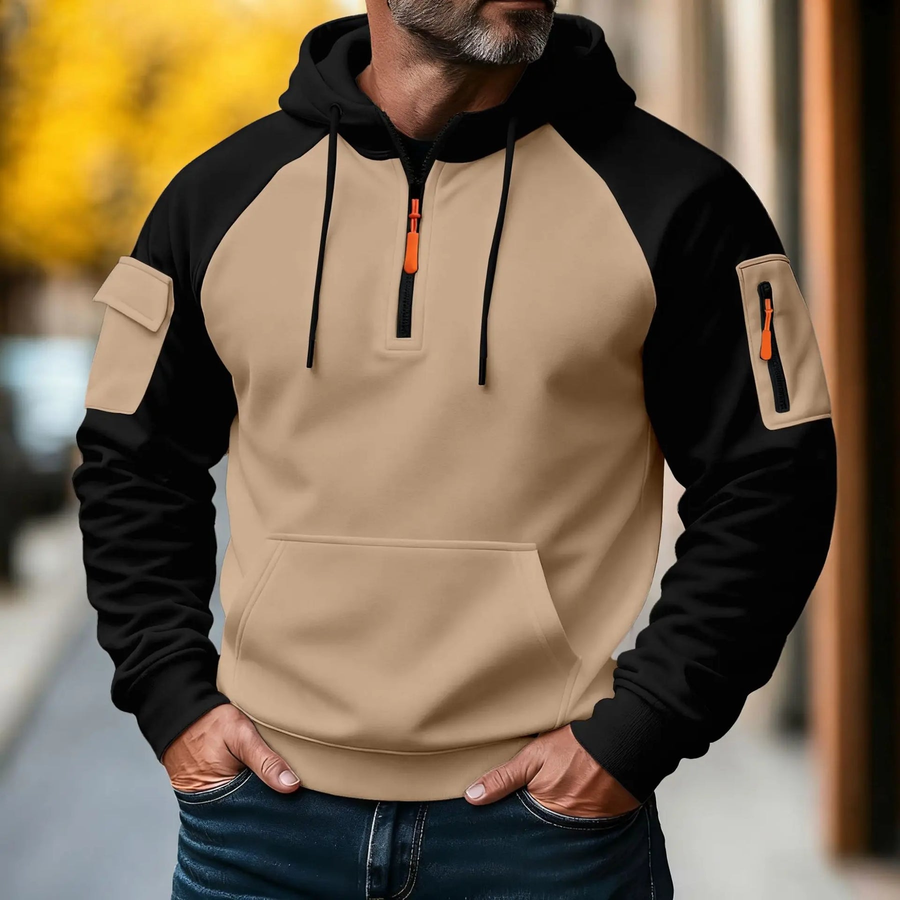 Etienne | Pull à capuche zippé pour homme