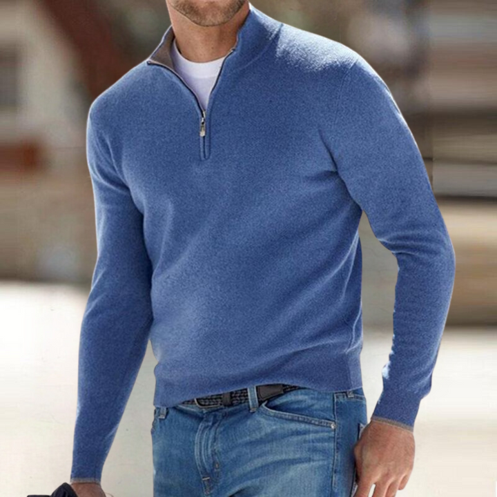 Romain | Pull zippé pour homme