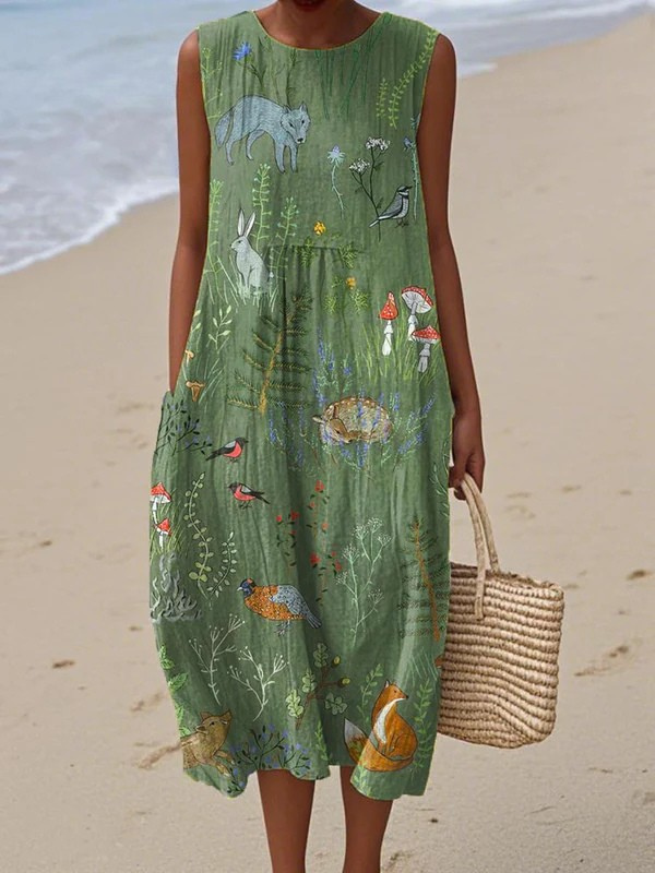 Sandrine | Robe Décontractée d'Été