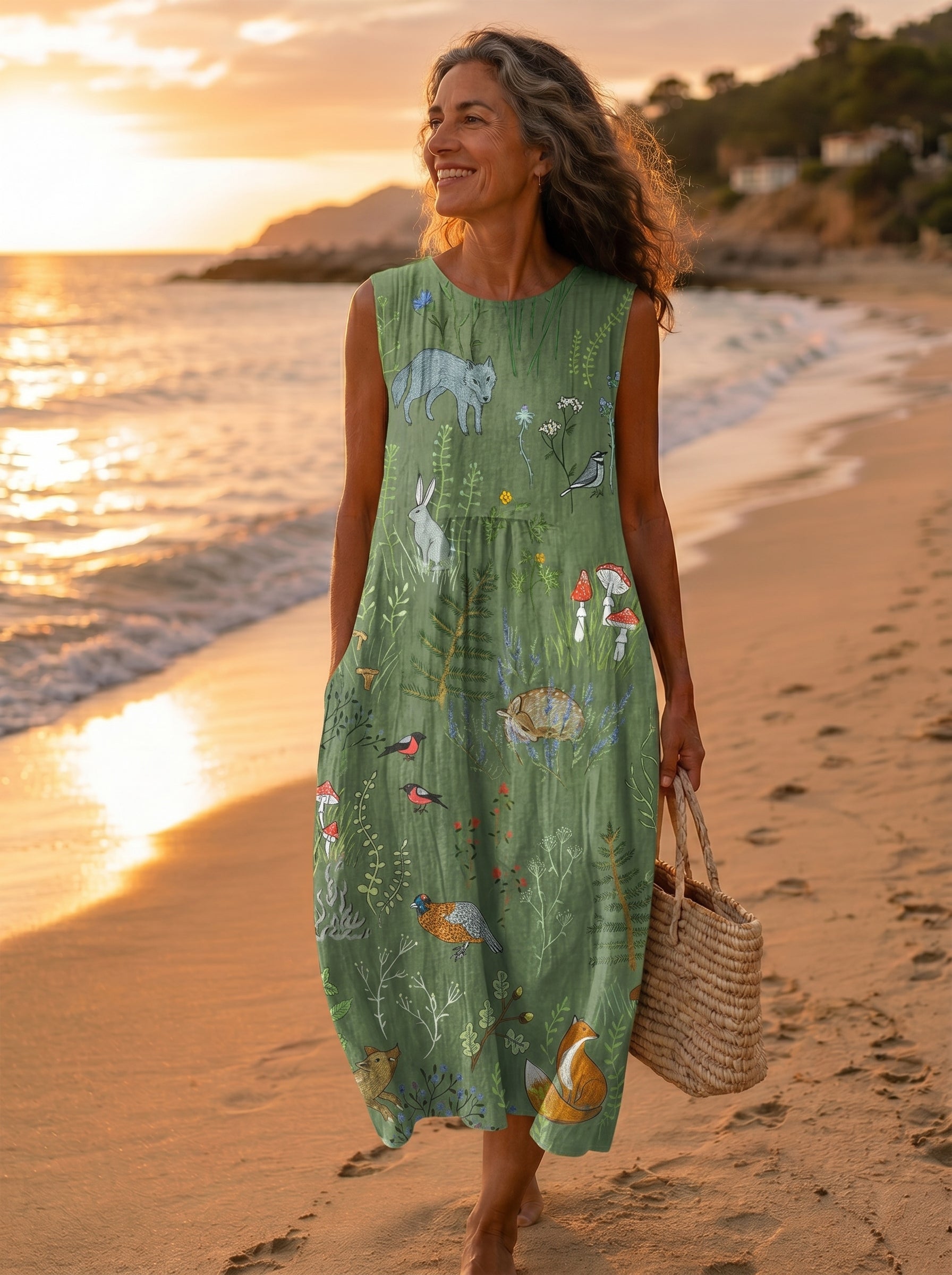 Sandrine | Robe Décontractée d'Été