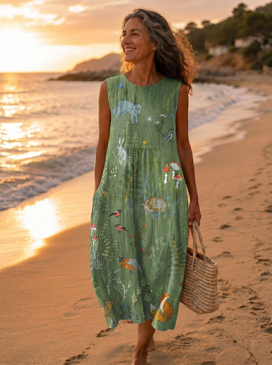 Sandrine | Robe Décontractée d'Été