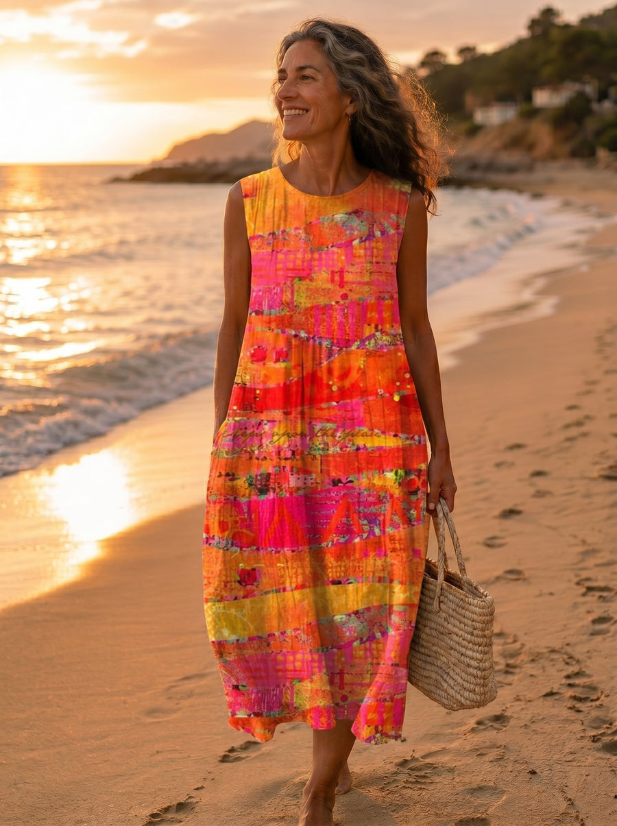 Edith | Robe Décontractée d'Été