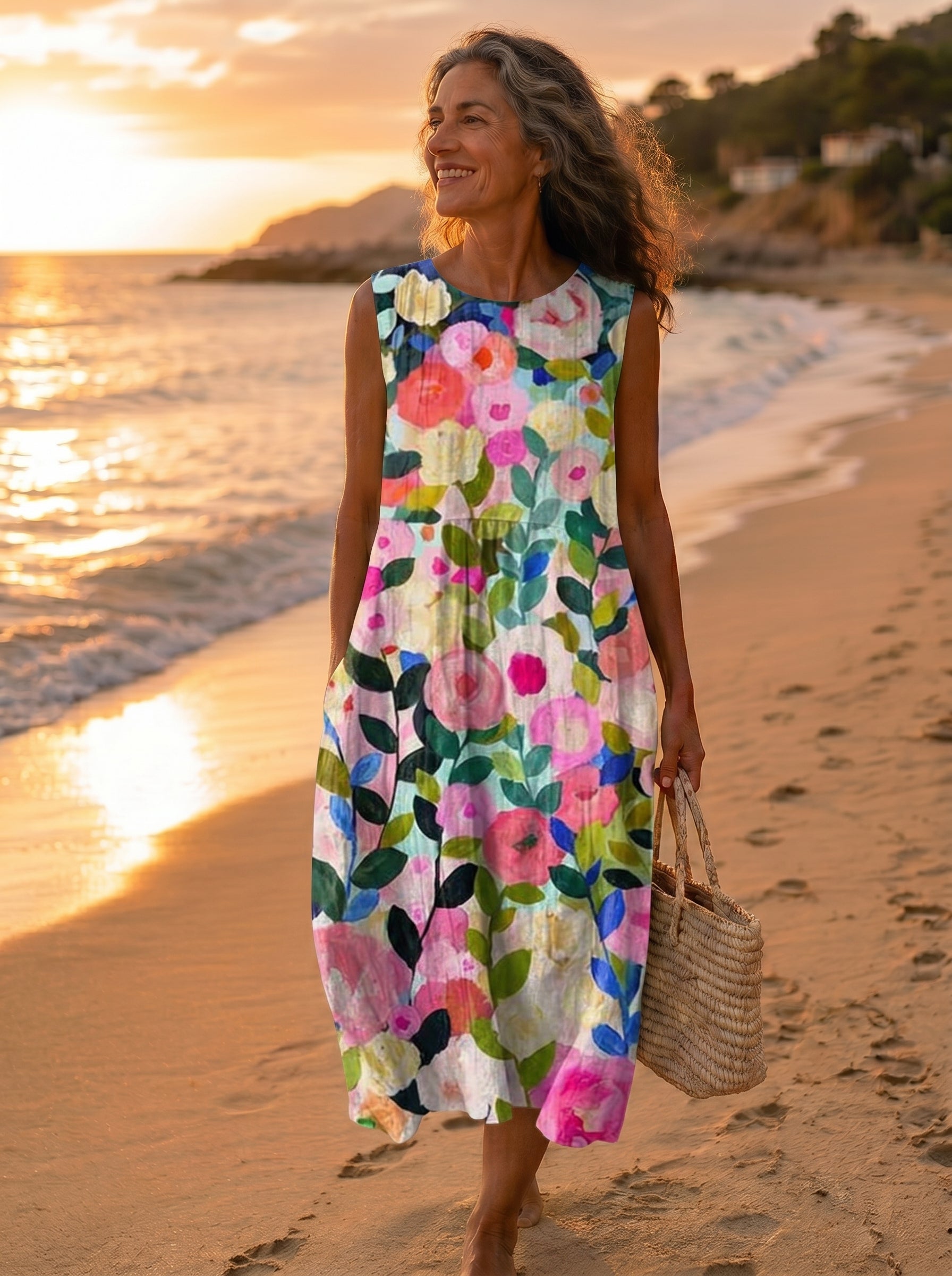 Renée | Robe Décontractée d'Été
