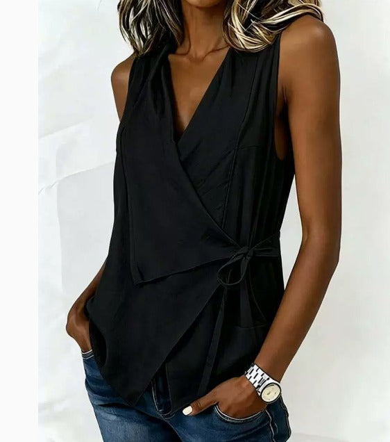 Lorette | Blouse Sans Manches
