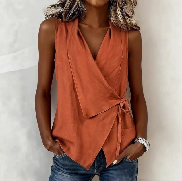 Lorette | Blouse Sans Manches