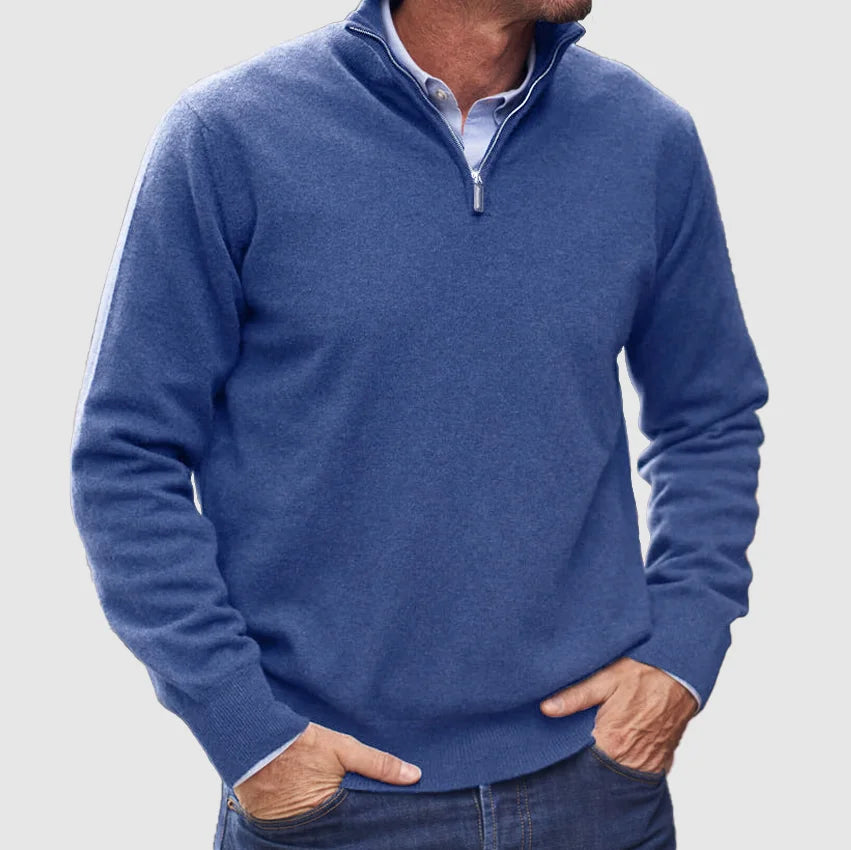 Julien | Pull avec zip pour homme