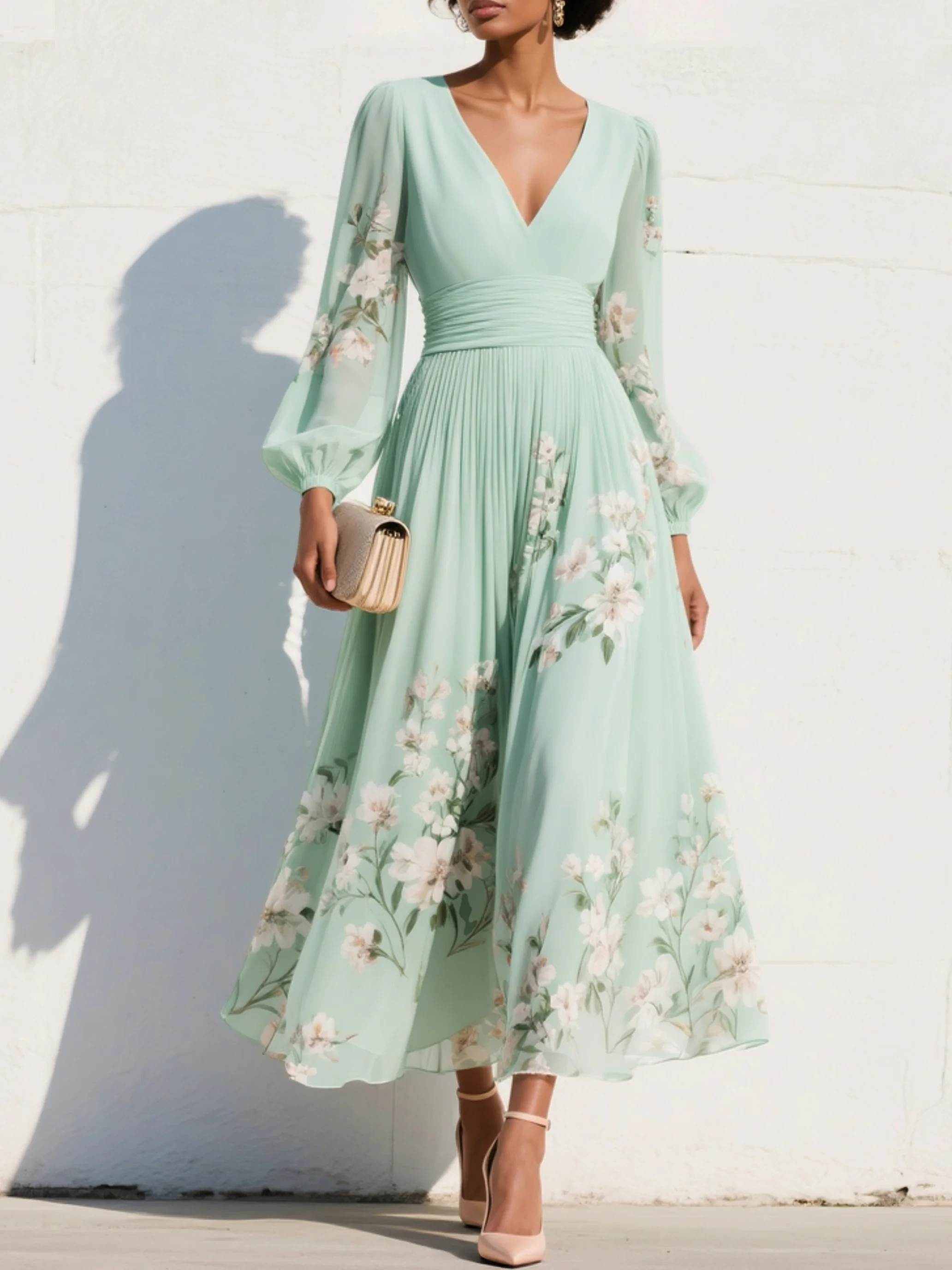 NIRENA | Robe midi