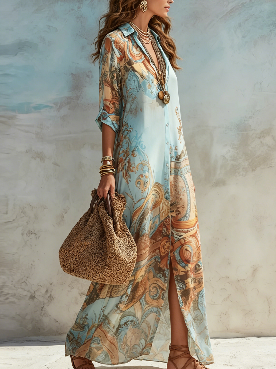 Mila | Robe maxi