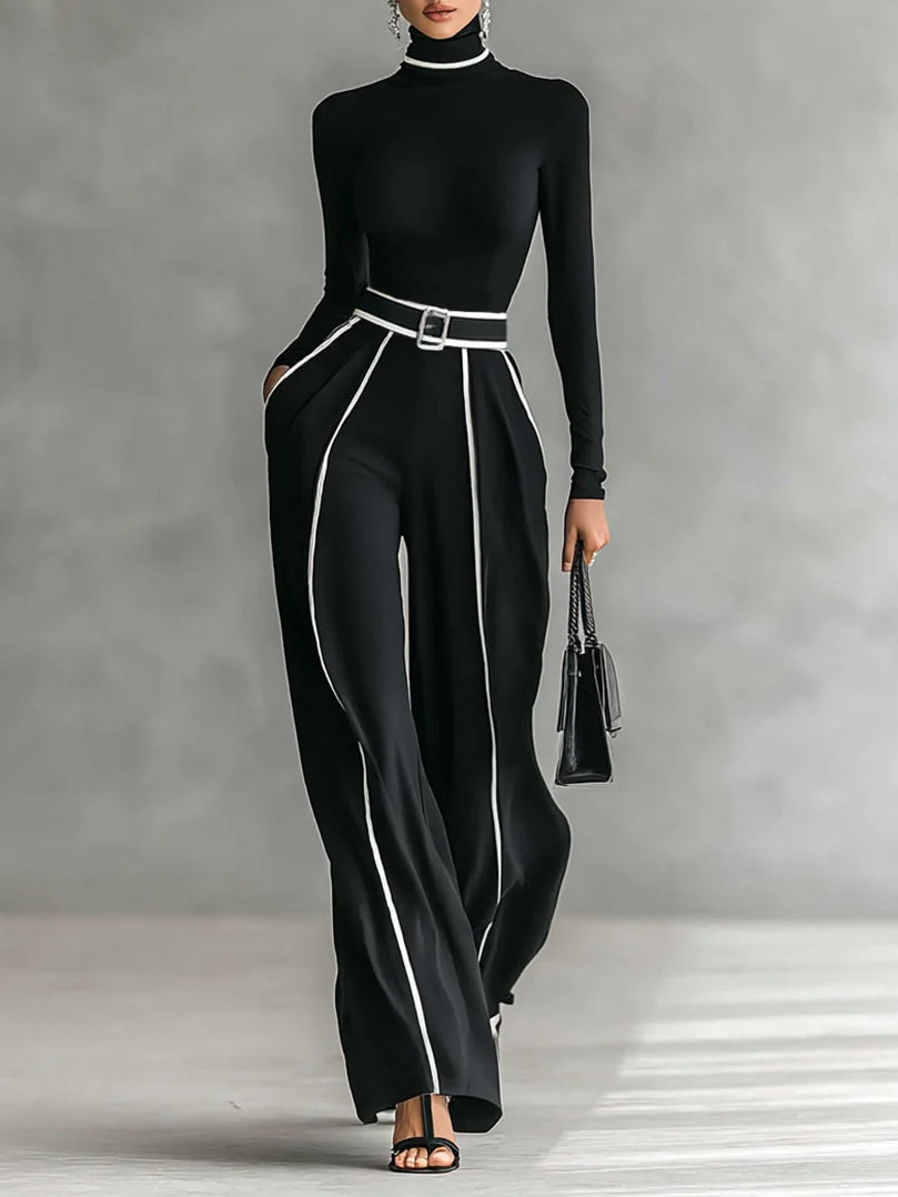 Vera™ | Ensemble élégant avec des détails contrastants