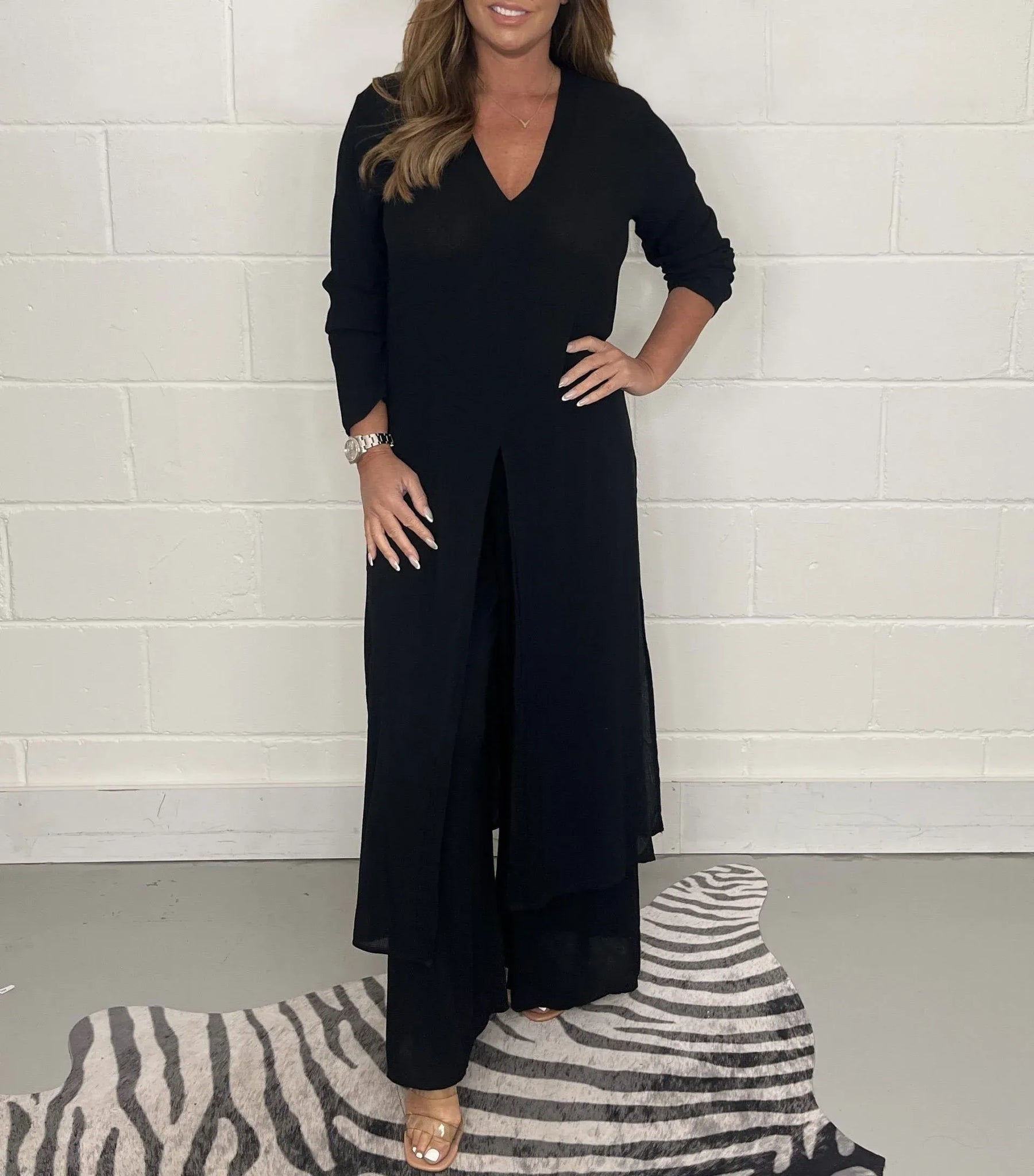 Cherly™ Ensemble Douillet à Deux Pièces