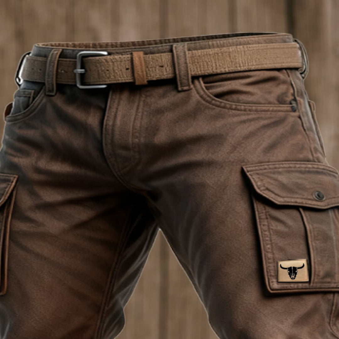 LAURENT MONACO | PANTALON CARGO DOUBLÉ POUR HOMMES