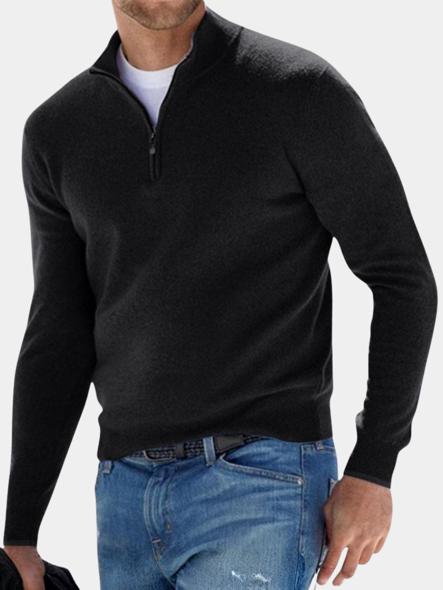 Romain | Pull zippé pour homme