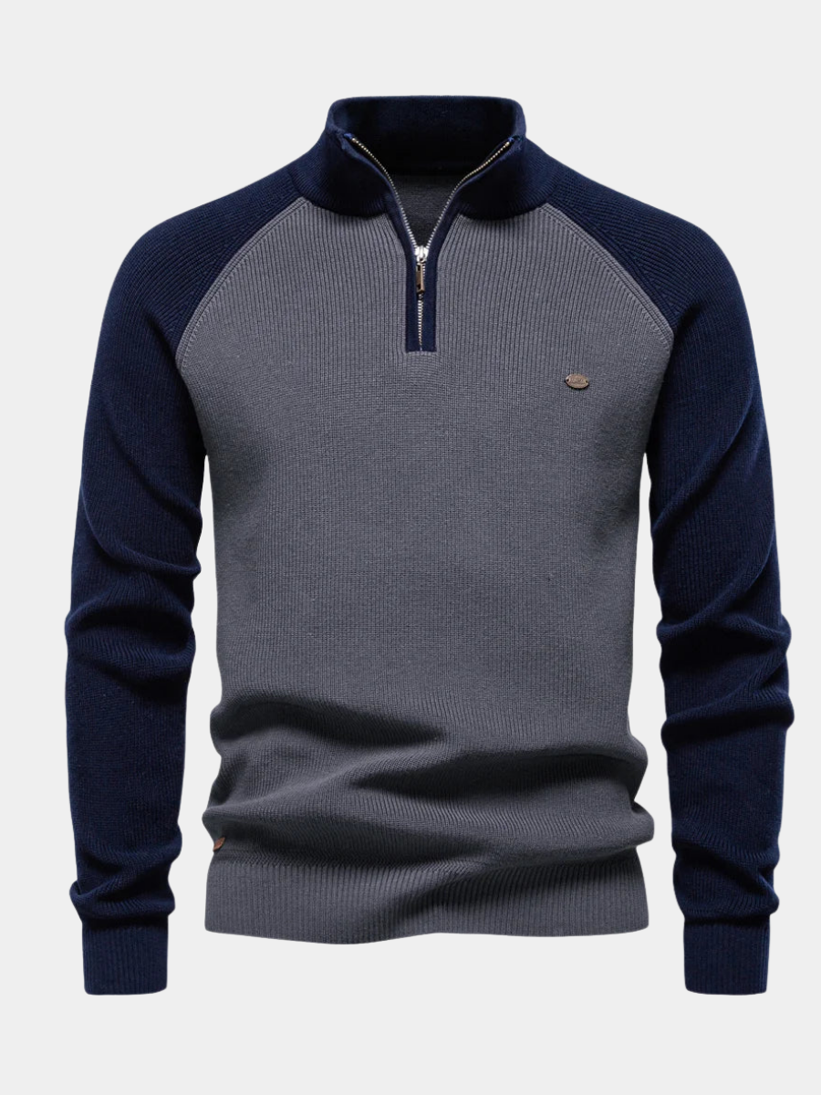 William | Pull quart zip pour homme