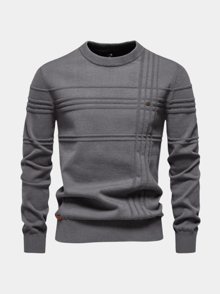 Xavier | Pull rayé pour homme