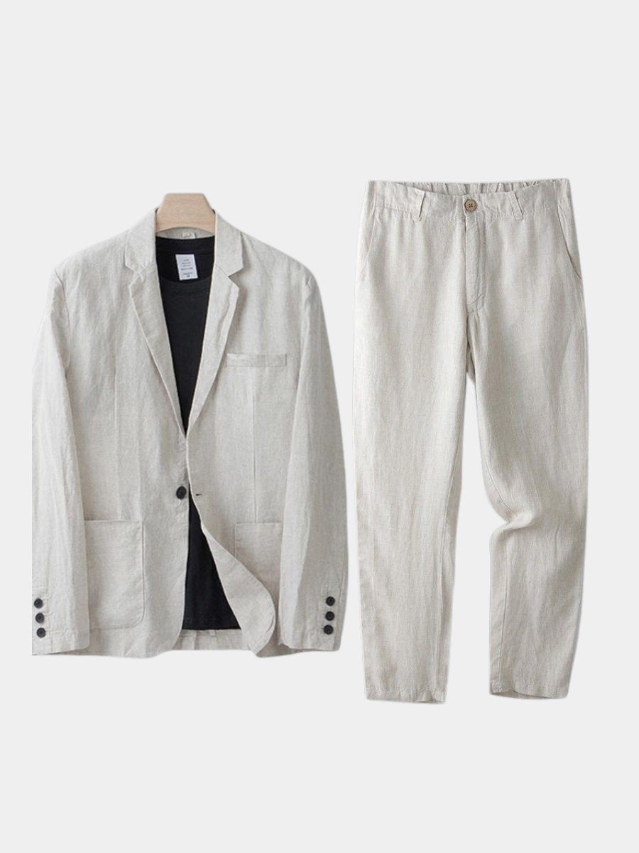 Loïc | Ensemble costume en lin pour homme