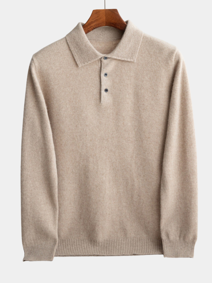 Clément | Pull polo homme classique
