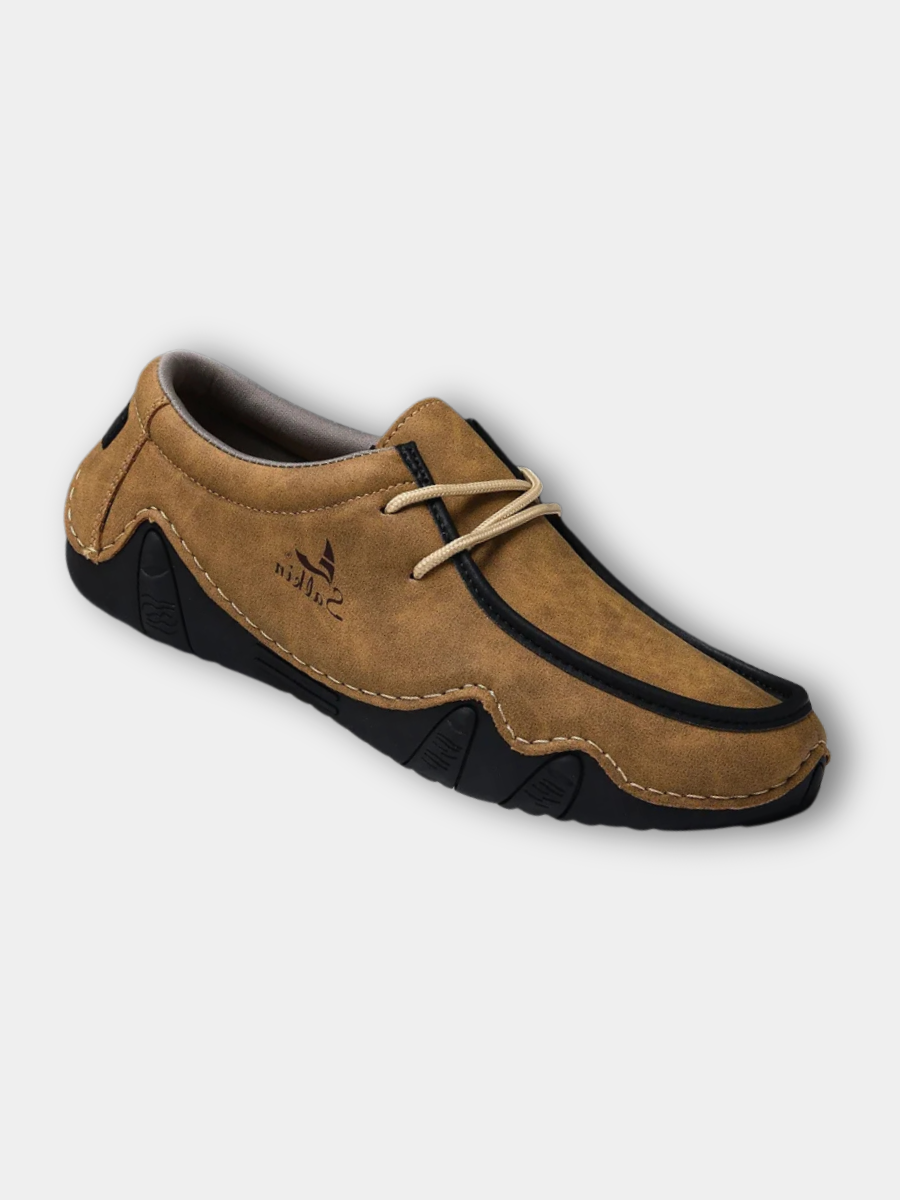 LAURENT MONACO | CHAUSSURES ORTHOPÉDIQUES EN CUIR À AJUSTEMENT PRÉCIS