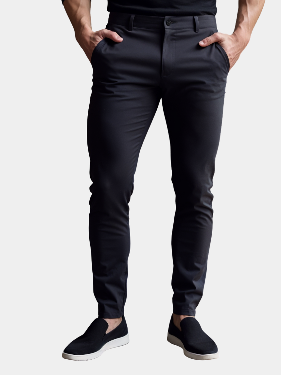 LAURENT MONACO | PANTALONS STRETCH POUR HOMMES