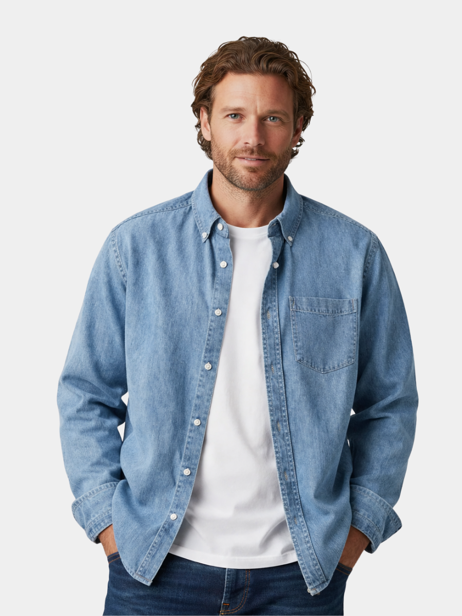 Corentin | Chemise classique en coton pour hommes