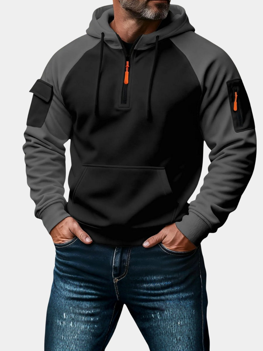Etienne | Pull à capuche zippé pour homme