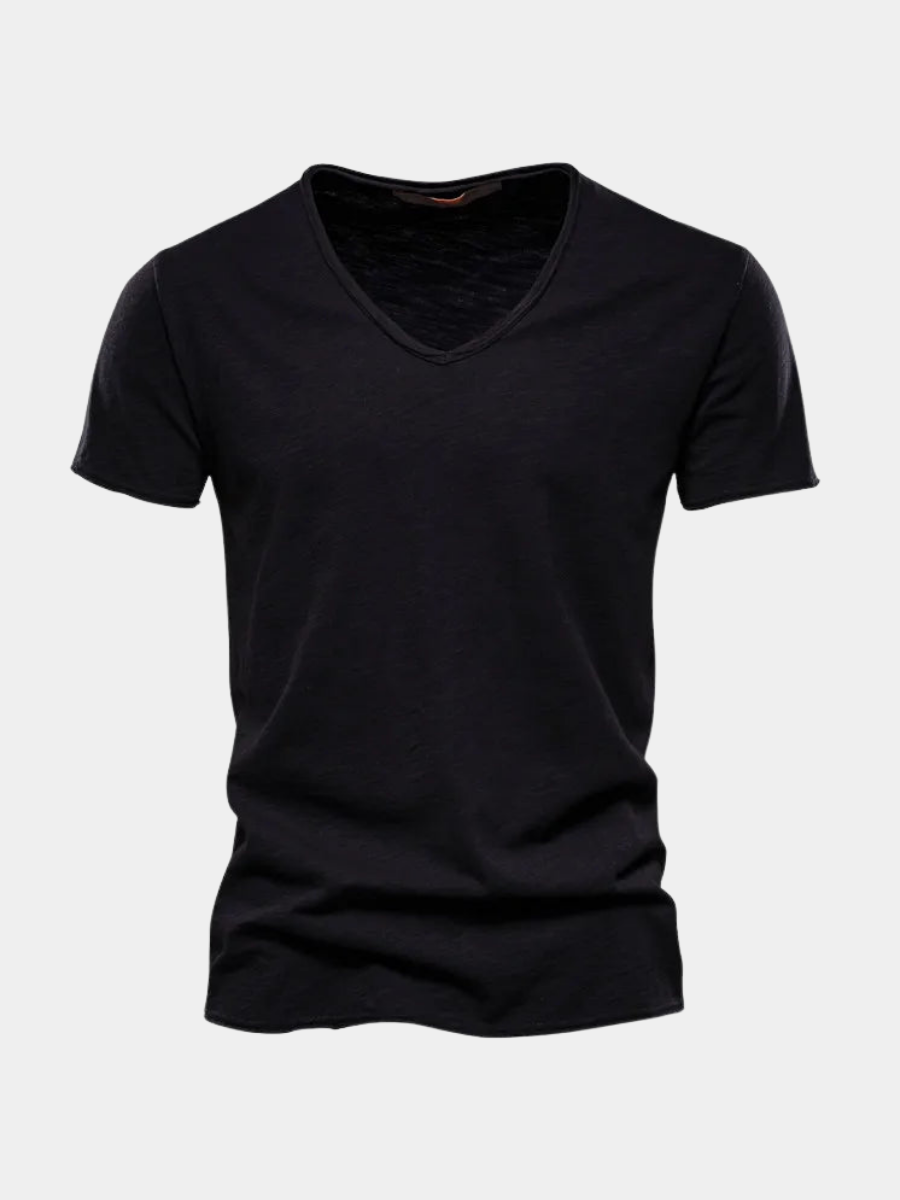 Killian | T-shirt col V en coton pour homme