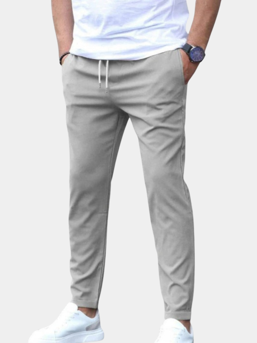 LAURENT MONACO | PANTALONS ÉLASTIQUES POUR HOMMES PREMIUM