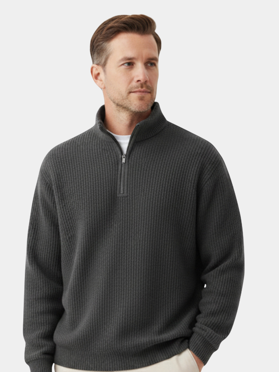 Guillaume | Pull zippé élégant pour homme