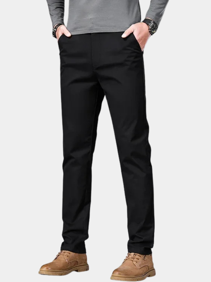 Pantalon Décontracté En Coton Pour Homme
