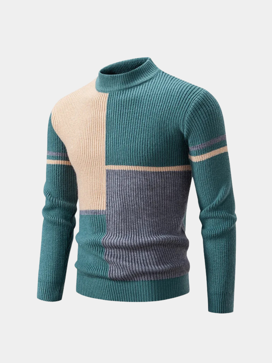 Nathan | Pull en maille coloré pour homme