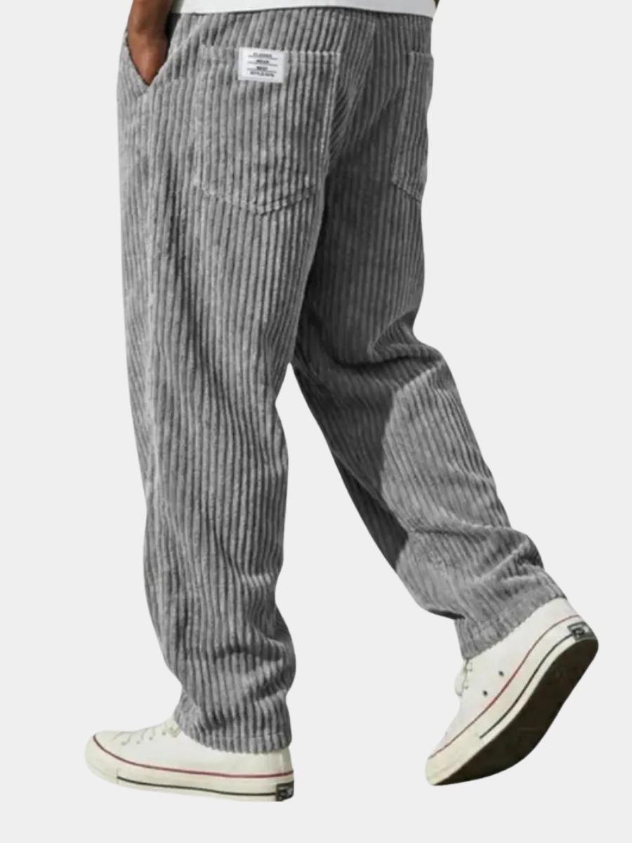 LAURENT MONACO | PANTALONS EN VELOURS CÔTELÉ POUR HOMMES