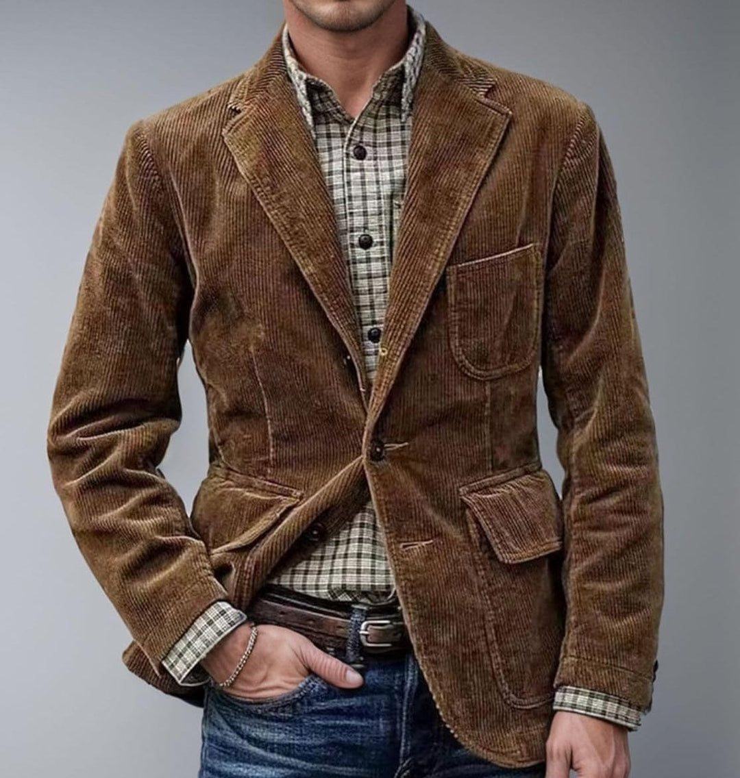 Bertrand | Ensemble de costume en velours côtelé pour homme