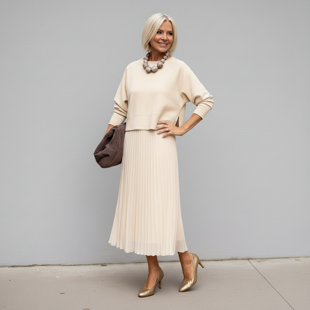 Emmie™ Élégant Ensemble Deux Pièces