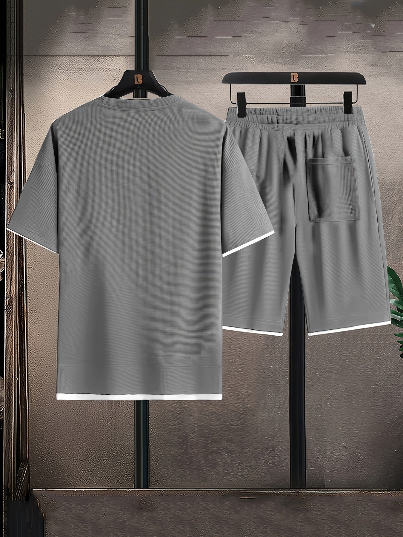 Christophe | Ensemble tricot gaufré pour homme