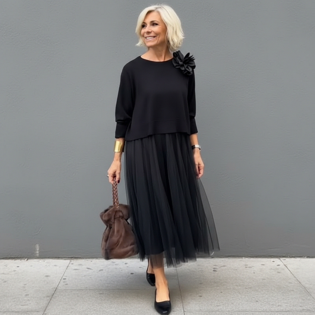 Emmie™ Élégant Ensemble Deux Pièces