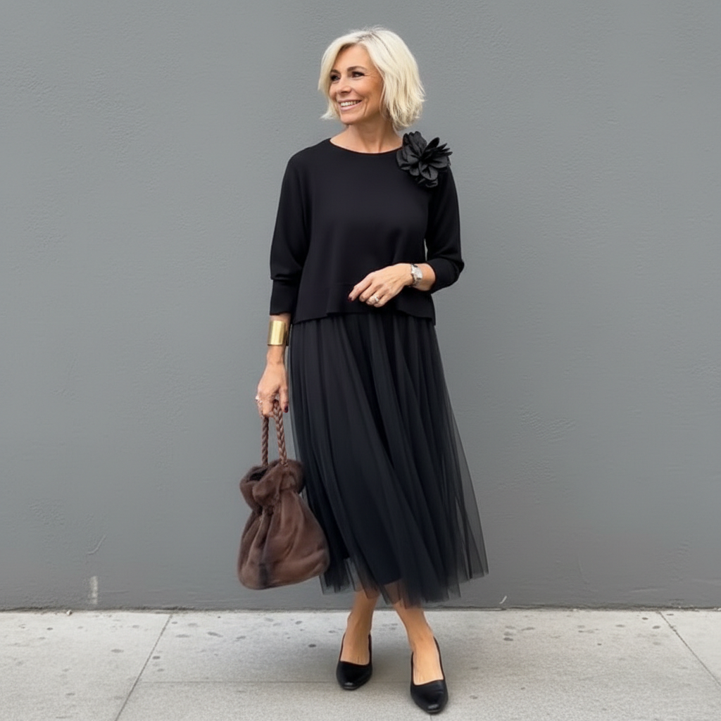 Emmie™ Élégant Ensemble Deux Pièces