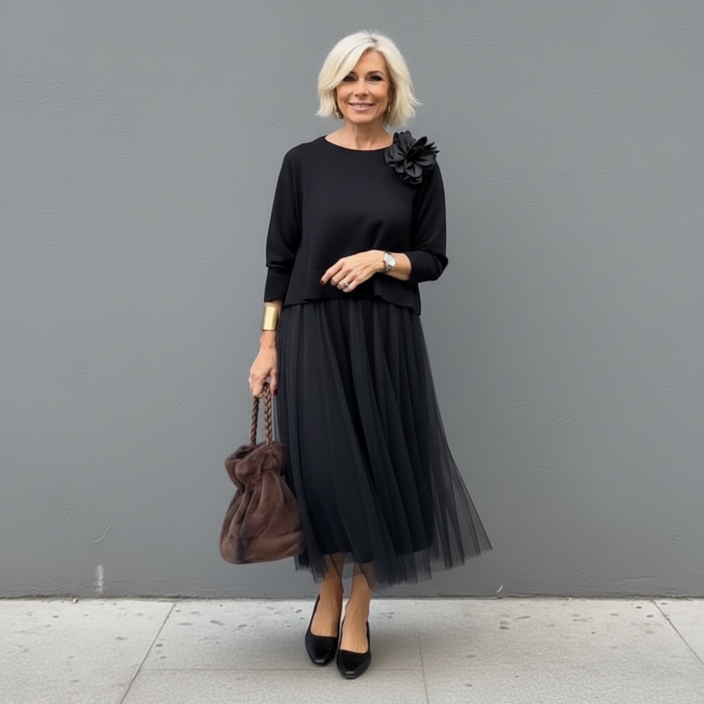 Emmie™ Élégant Ensemble Deux Pièces