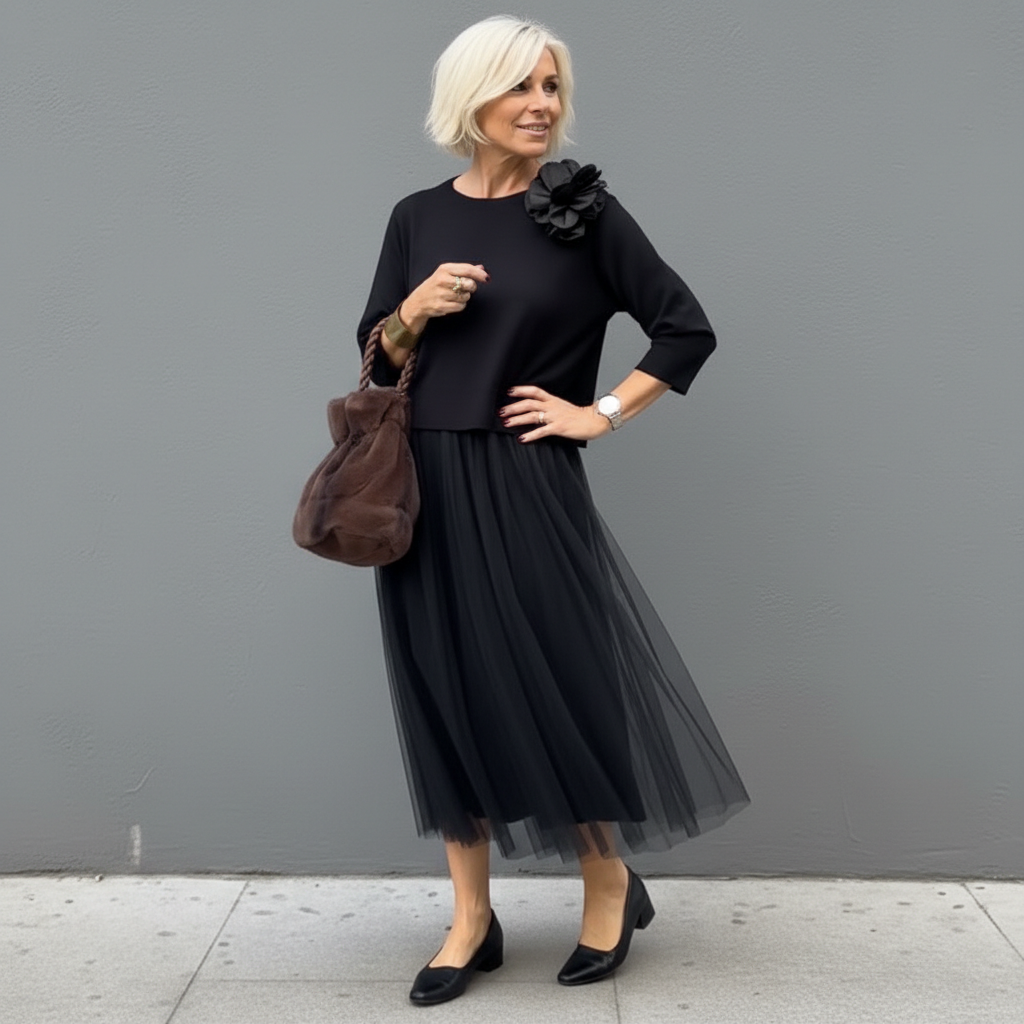 Emmie™ Élégant Ensemble Deux Pièces