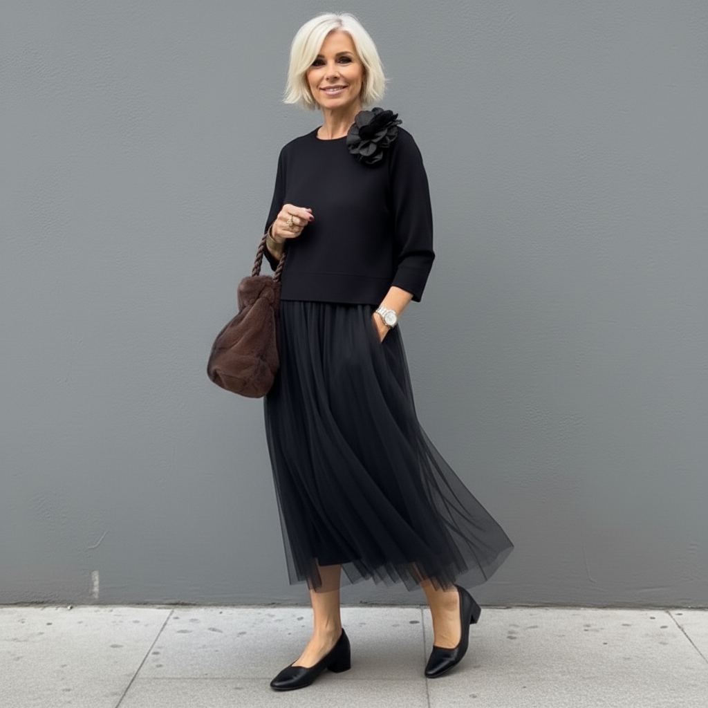Emmie™ Élégant Ensemble Deux Pièces