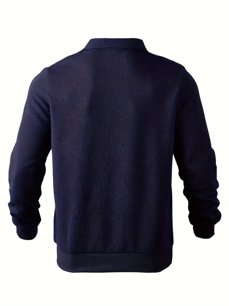LAURENT MONACO| PULL À MAILLE GÉOMÉTRIQUE POUR HOMME