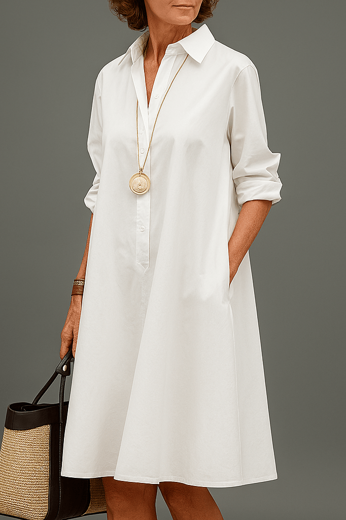 Juliette | Robe midi soignée et élégante