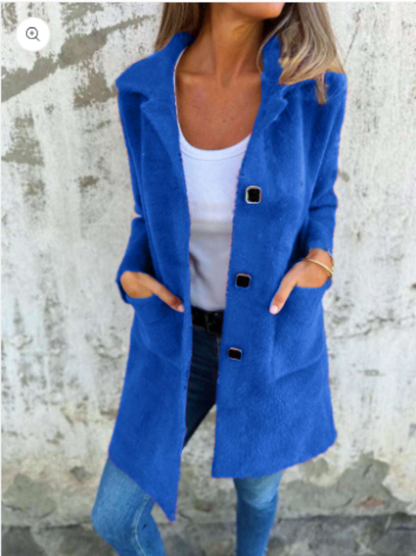 Margaux™ — Veste longue élégante au quotidien