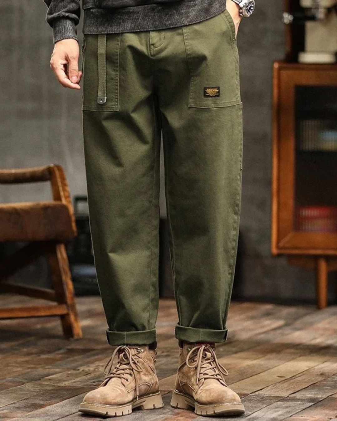 ÉLINÉA PARIS | PANTALONS CARGO CLASSIQUES