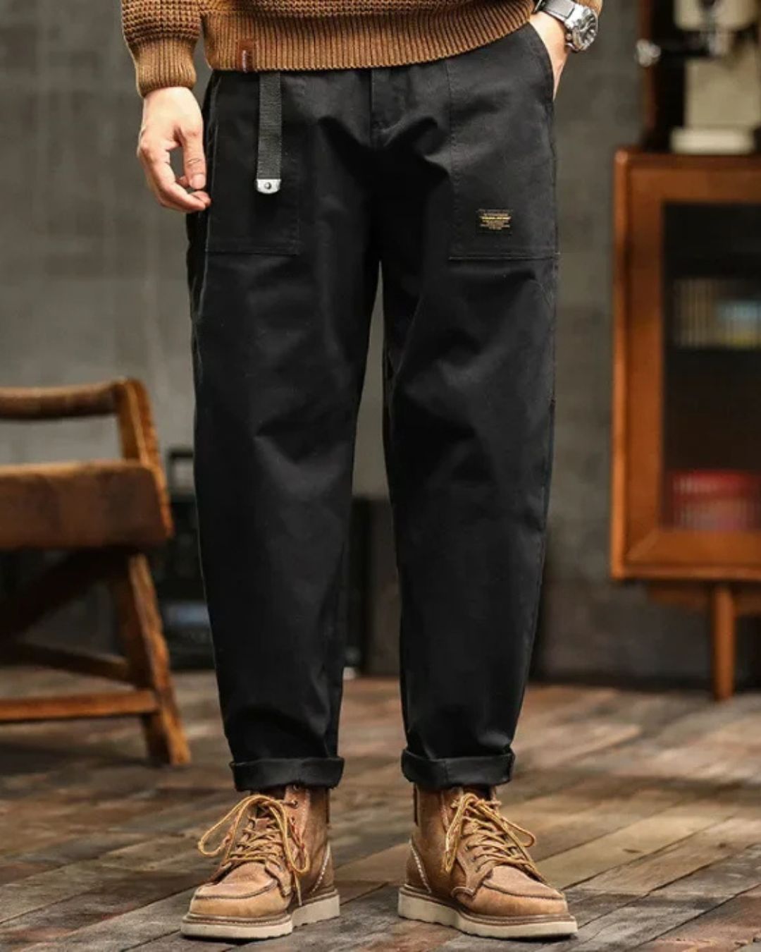 ÉLINÉA PARIS | PANTALONS CARGO CLASSIQUES