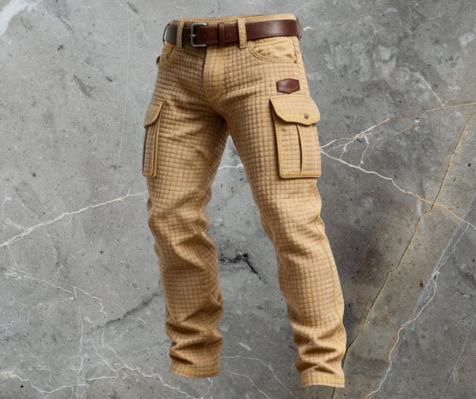 LAURENT MONACO | PANTALON CARGO RENFORCÉ POUR HOMME