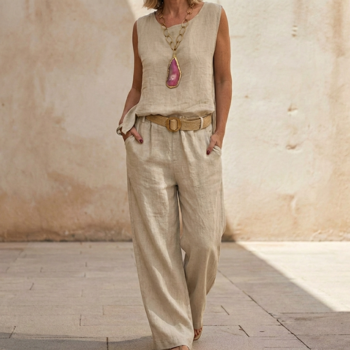 Léonie | Ensemble boho chic à deux pièces
