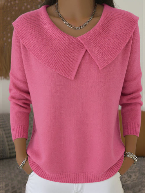 Damhnait | Pull Chaleureux avec Col Doux