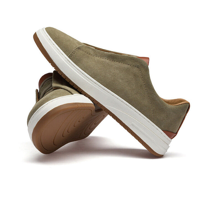 LAURENT MONACO | CHAUSSURES SANS LACETS EN DAIM POUR HOMME